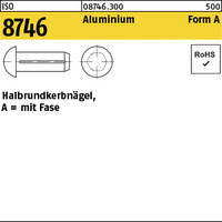 ISO 8746 Leichtmetall 2,5 x 5 Al VE=S