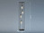 LED Stehlampe mehrflammig Schwarz mit Rauchglas - Höhe 142,5cm