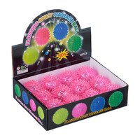 12 x LED Igelball in Pink - Ø 6,5 cm 10043613_0