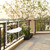 Relaxdays Balkonhängetisch BASTIAN klappbar, 3-fach höhenverstellbarer Klapptisch, Tischplatte BxT: 60 x 40 cm, schwarz