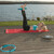 Relaxdays Yogamatte, 1 cm dick, für Pilates, Fitness, gelenkschonend, mit Tragegurt, Gymnastikmatte 60 x 180 cm, rot