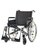 Rollstuhl PYRO LIGHT XL silber, Armlehne desk,PU-Bereifung,mit Trommelbremse für Begleitperson,Sitzbreite 56