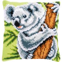 Cross Stitch Kit: Cushion: Koala