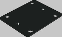 Montageplatte f.Doppelschiene anth 95-0059-0022