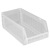 Collapsible Stacking Parts Bin Pack of 5-236 x 160 x 130 mm-Transparent