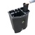 Meridian Recycling Bin with Open & Liquid Collection Apertures - 110 Litre - Medway Blue
