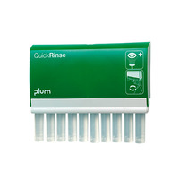 PLUM 4632 QuickRinse Spender inkl. 2x5 Stk. Augenspülampullen à 20 ml