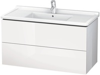 DURAVIT LC626608383 Waschtischunterbau L-CUBE 469 x 1020 x 558 mm taupe superma