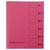 Bene Ordnungsmappe 083600RS DIN A4 6Fächer PVC rosa
