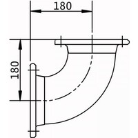 Wilo Rohrbogen 90 Grad DN100