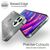 NALIA Glitzer Hülle für iPhone 13 Pro Max, Transparent Glitter Cover Handy Case Schwarz
