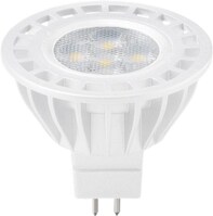LED-Reflektor, 5 W, Silber - Sockel GU5.3, ersetzt 35 W, warm-weiß, nicht dimmbar