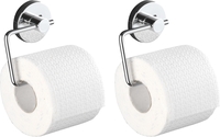 WENKO Vacuum-Loc® Toilettenpapierhalter Milazzo 2er Set, Befestigen ohne bohren