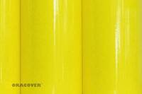 Oracover 82-035-010 Plotter fólia Easyplot (H x Sz) 10 m x 20 cm Átlátszó sárga (fluoreszkáló)