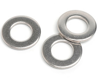 M2 FLAT WASHER ISO 7089 200HV A4 STAINLESS STEEL