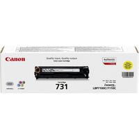 Toner 731Y, 731, 1500 pages, Yellow, 1,