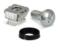 M6 Cage Nut And Screw Set, 50 Sets