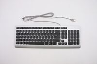 USB Keyboard Silver US Euro 103P Billentyuzetek (külso)
