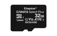 32GB micSDHC Canvas Select Plus 100R A1 C10 Card ADP Memóriakártyák
