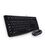 Desktop Mk120 Keyboard Mouse , Included Usb Russian Black ,