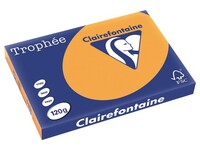 Clairefontaine Trophée Papier, A3, 120 g/m², Oranje (doos 5 x 250 vel)