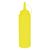 Vogue Squeeze Wide Neck Sauce Bottle in Yellow Polyethylene - 340ml / 12oz