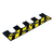 KOENIG & MEYER Warnstreifen gestreift mit Aufdruck "CAUTION" (Maße 600 x 175 mm | reflektierend) - in gelb/schwarz