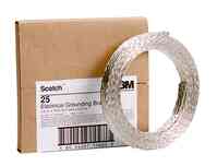 Scotch® 25 Erdungsband, Kupfer-verzinnt, 25 mm², 13 mm x 4,5 m, 2,38 mm