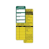 Ladder safety management tags - refill pack