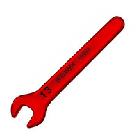Bernstein 16-511 VDE Single-Ended Open-Jaw Wrench 15.0mm