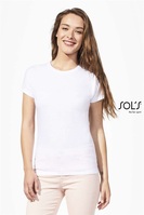 Póló Sols Magma női női (100% poliészter) white, XL