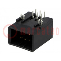 Contact; kabel-plaat; mannelijk; Dynamic D-3100D; PIN: 6; 3,81mm