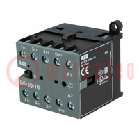 Contactor: 3-pole; NO x3; Auxiliary contacts: NO; 220÷240VAC; 6A