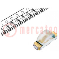 LED; SMD; 1206; blue; 28÷180mcd; 3.2x1x1.5mm; 130°; 2.8÷3.8V; 20mA