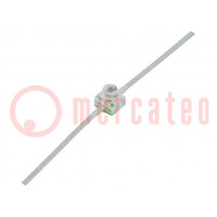 LED; 1,65mm; vert; sorties axiales; 10÷40mcd; 28°; Front: convexe