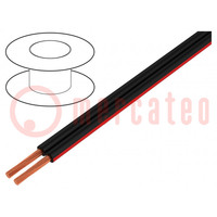 Wire: loudspeaker cable; HELUSOUND®; 2x1.5mm2; stranded; Cu; PVC