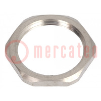 Anyacsavar; PG16; rozsdamentes acél; 27mm; Menet: PG; GM-INOX