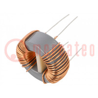 Fojtó: huzal; THT; 3,3mH; 2,8A; 60mΩ; 230VAC; 26x8mm; -20÷50%; 10kHz