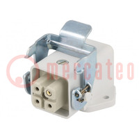 Connector: HDC; plug; female; EPIC KIT; PIN: 4; 3+PE; size H-A 3