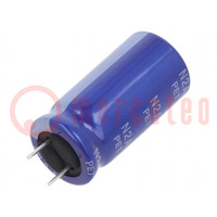 Capacitor: electrolytic; THT; 68uF; 200VDC; Ø12.5x25mm; ±20%; 2000h