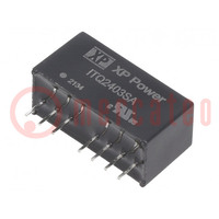 Converter: DC/DC; 6W; Uin: 9÷36V; Uout: 3.3VDC; Iout: 1500mA; SIP8