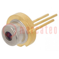 Diode: laser; 820÷840nm; 50mW; 11/20; TO56; THT; 2.1÷2.6VDC