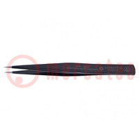Tweezers; Blade tip shape: sharp; Tweezers len: 140mm; ESD
