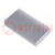 Heatsink: extruded; grilled; natural; L: 50mm; W: 90mm; H: 17mm; raw