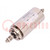 Filter: Entstörkondensator; 250VAC; 2x1,1uF; 100A; Ø55x117mm