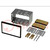 Universal mounting half frame; 2 DIN; Citroën,Ford,Mercedes