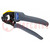 Tool: for crimping; insulated solder sleeves; 0.14÷10mm2
