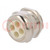 Cable gland; multi-hole; M32; 1.5; IP68; brass; Holes no: 4; 9mm