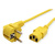 ROLINE stroomkabel, recht IEC-Female, geel, 1,8 m