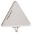 Modellbeispiel: Leerschild -Blanko- aus Kunststoff Dreieck, Seitenlänge 390 mm (Art. 10078)